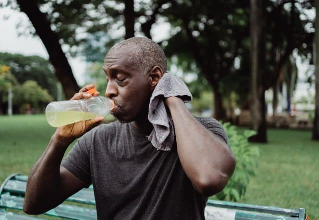 Exercising Outside In The Heat